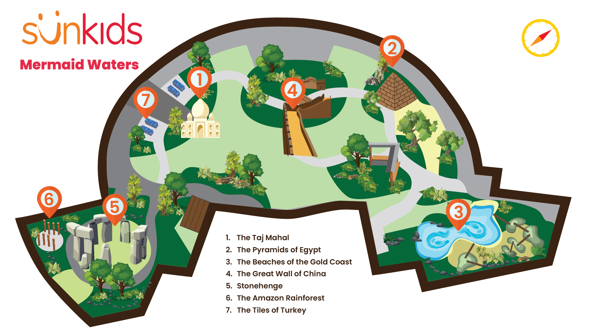 Young happy girl at Sunkids smiling